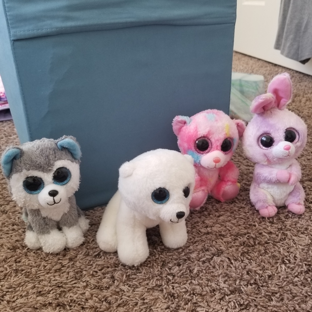 4 Ty Beanie Boos!
